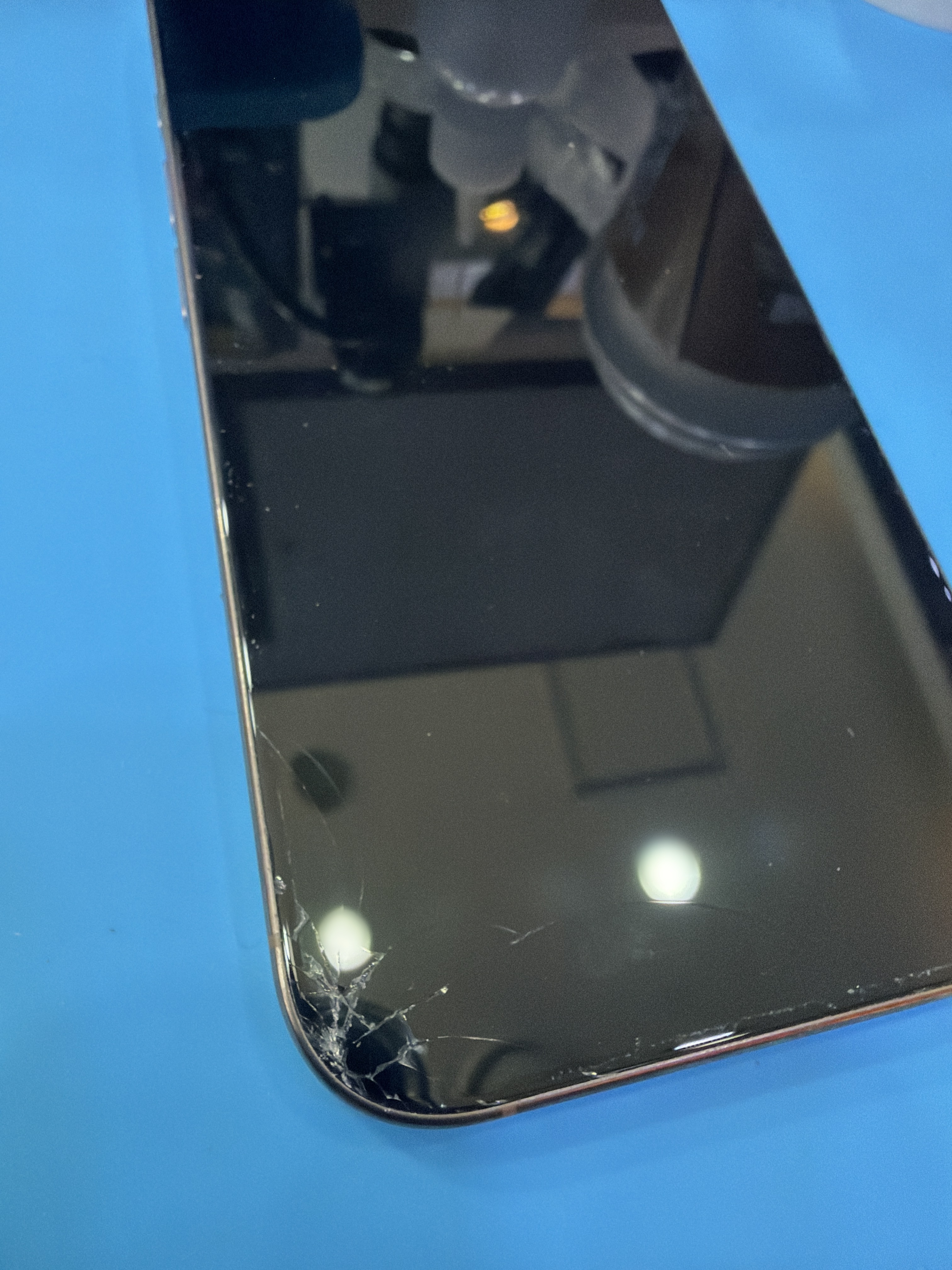 아이폰 iPhone 16 Pro 수리 전 진단 사진