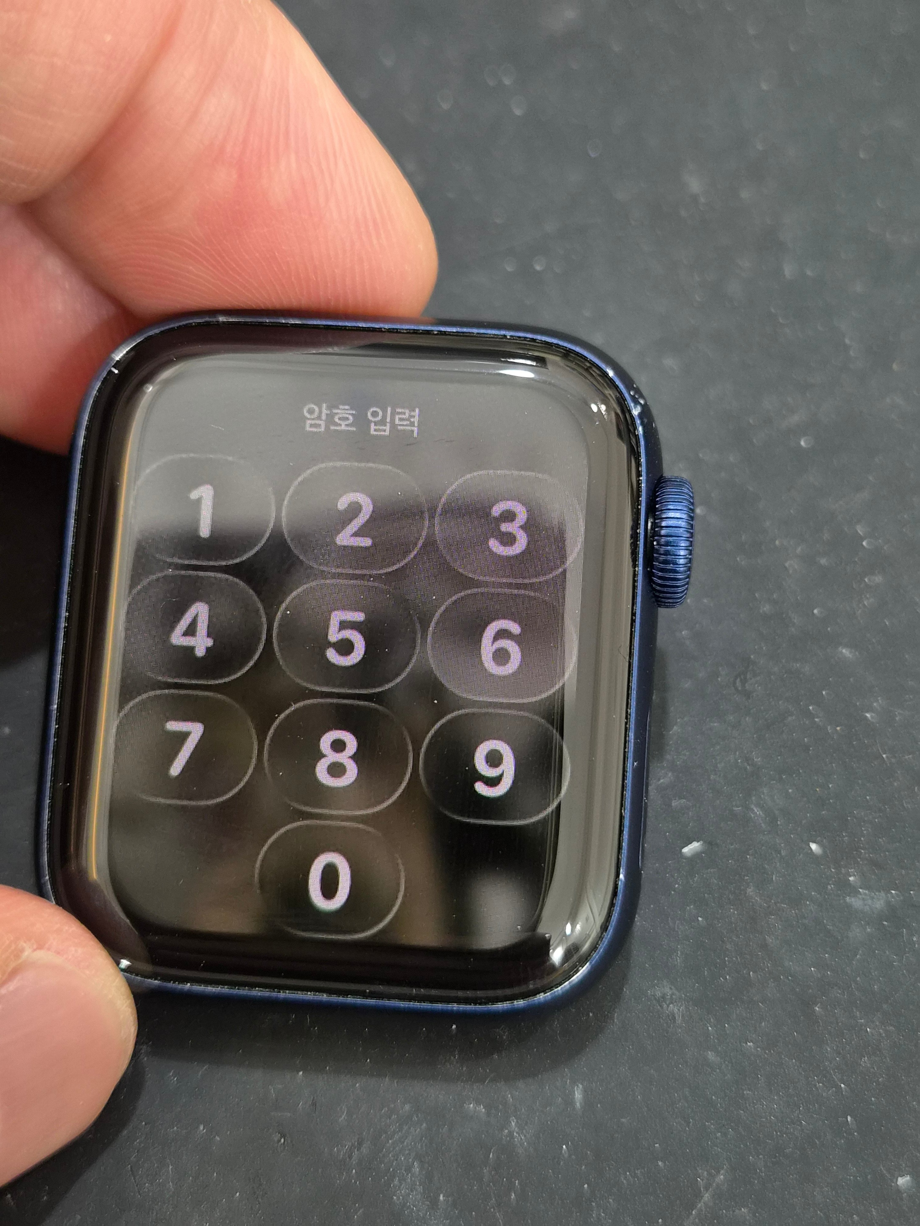 애플워치 Apple Watch Series 6 (40mm) 교체 후 작동 화면 정상