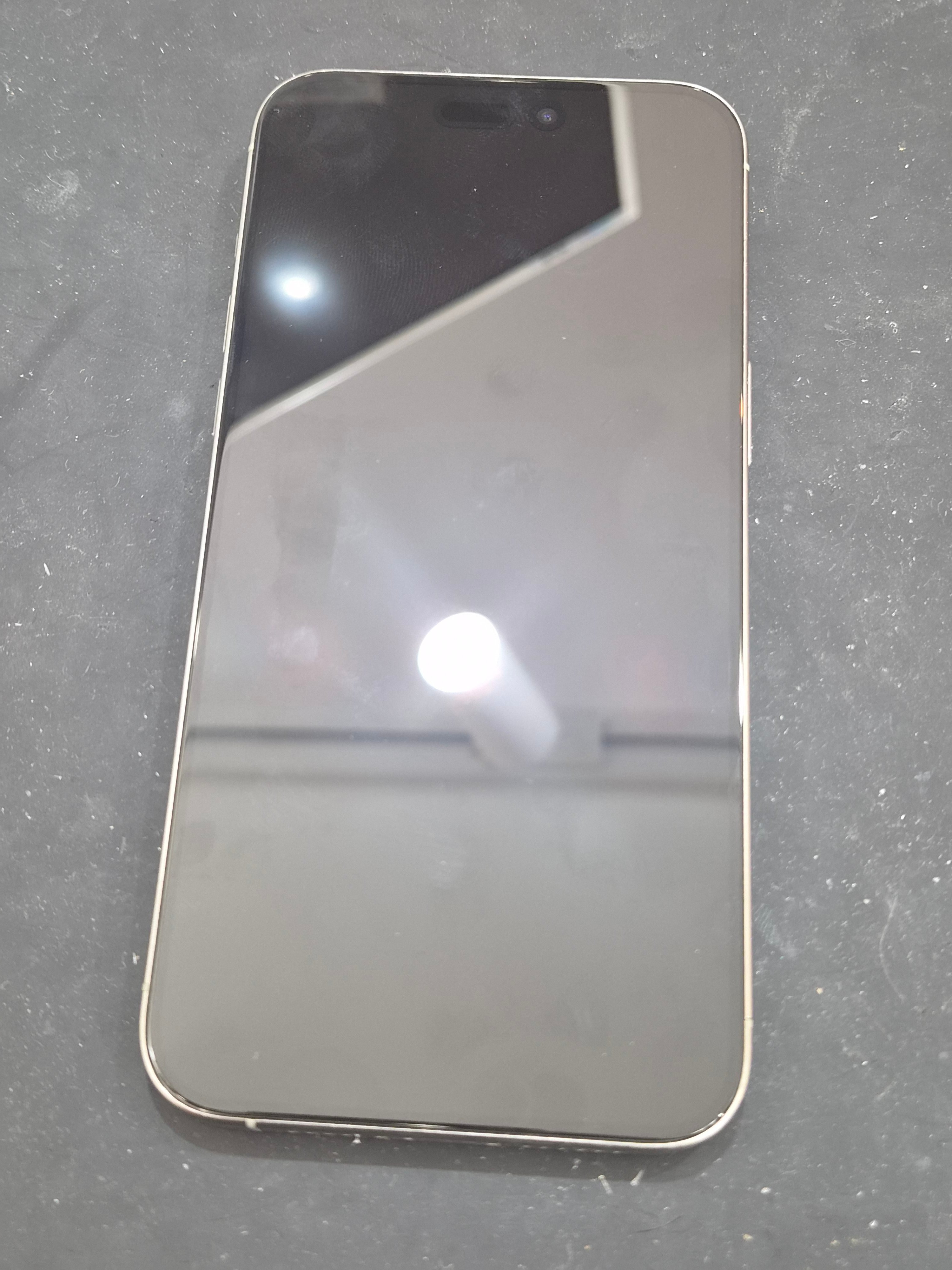 아이폰 iPhone 15 Pro Max 교체 후 작동 화면 정상