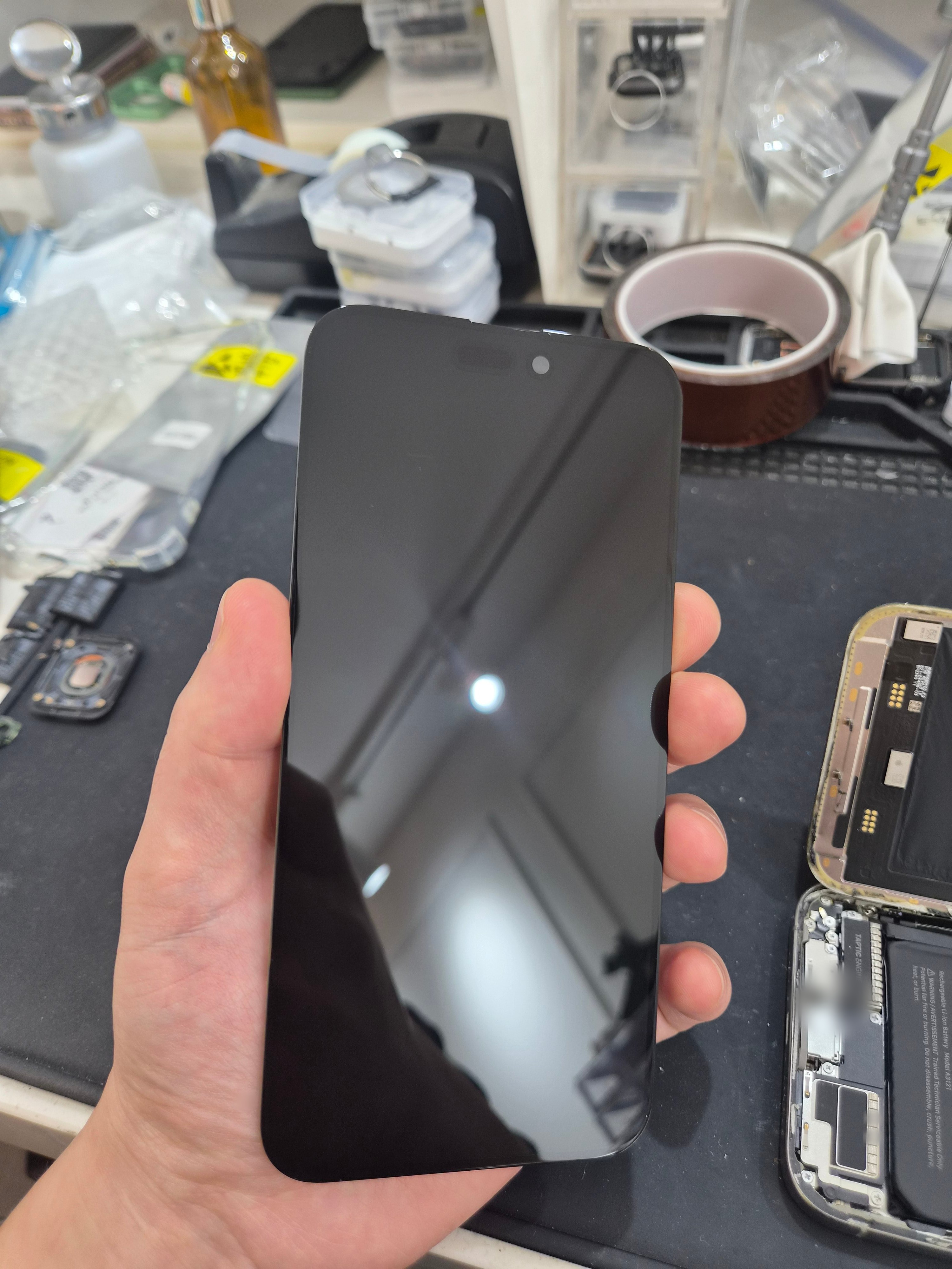 아이폰 iPhone 15 Pro Max 교체 부품 — 매장 검수 완료 부품