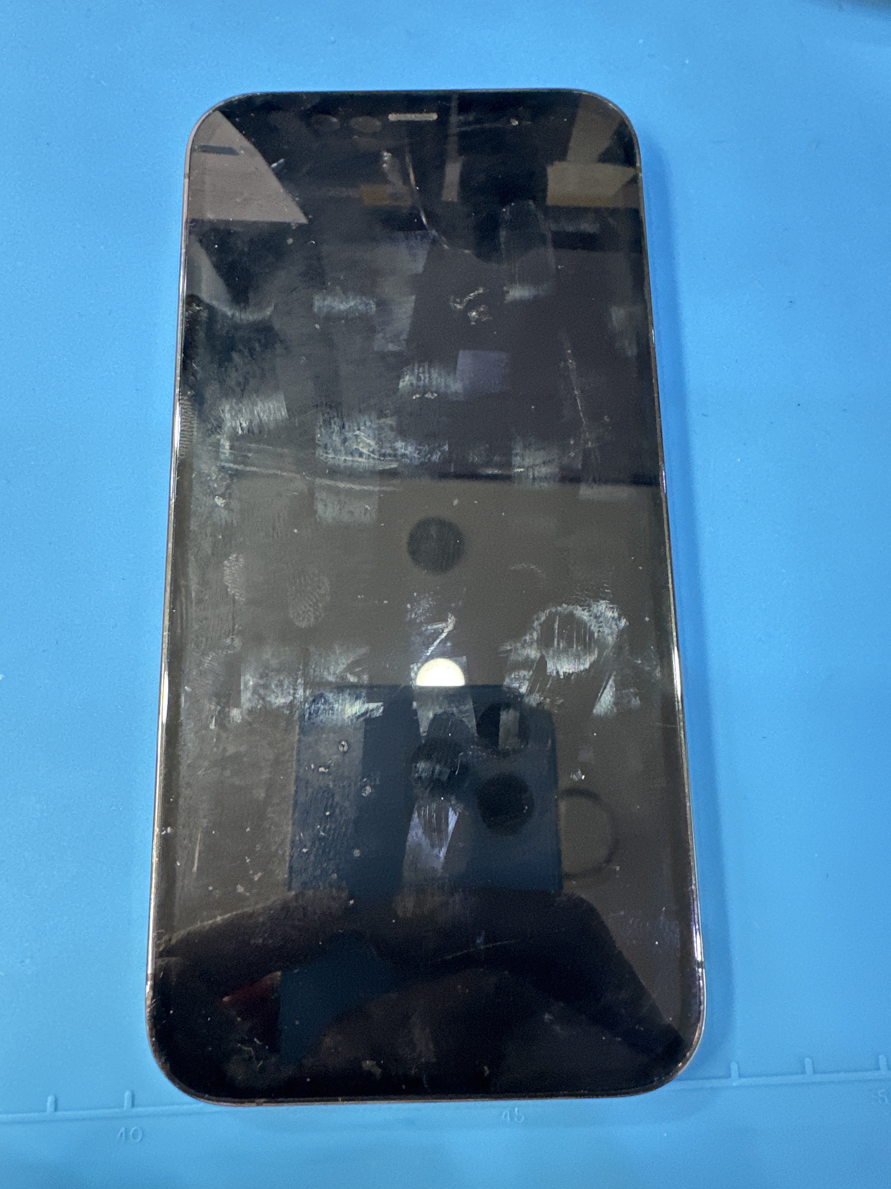 아이폰 iPhone 12 Pro 기존 배터리 성능치 진단 화면