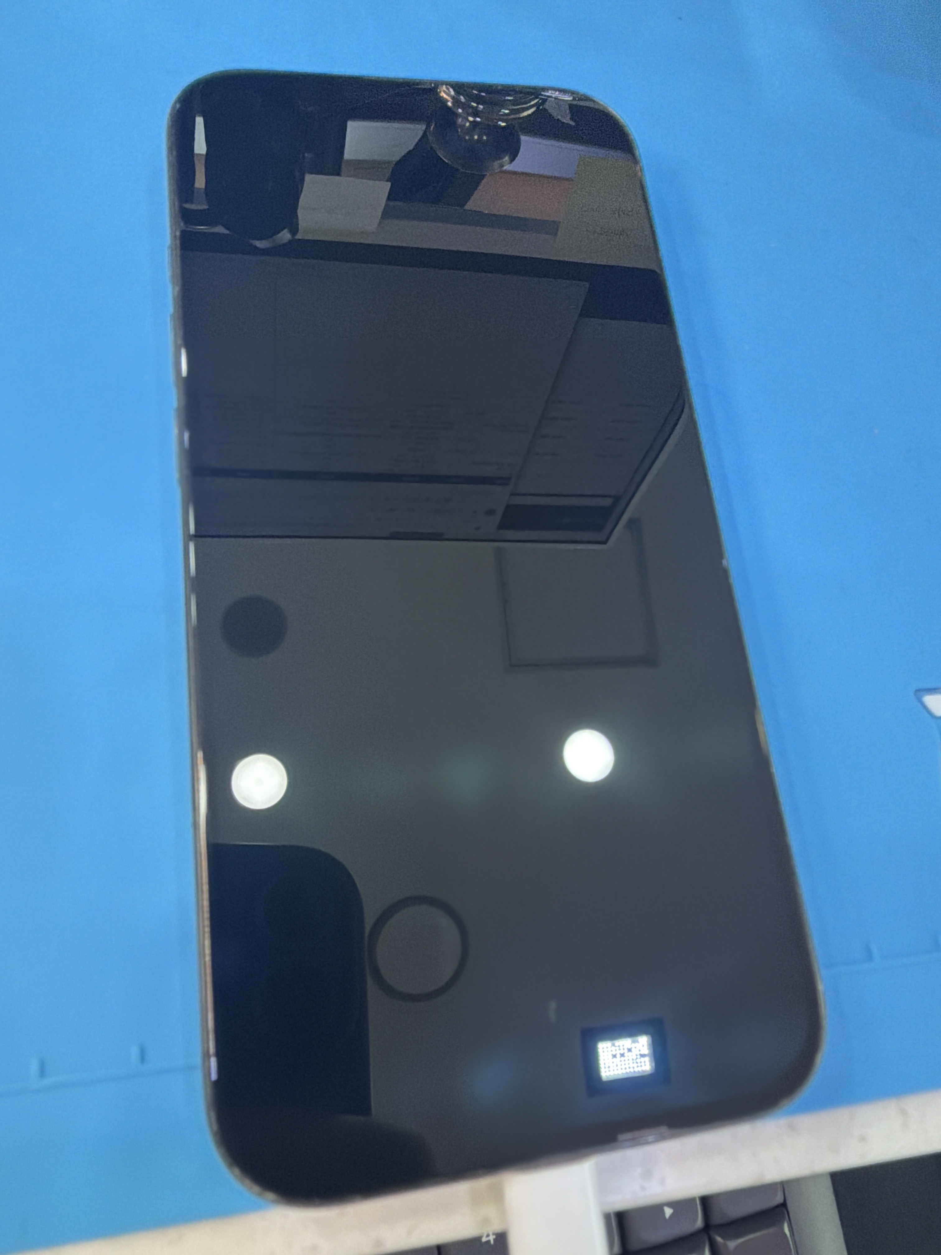 아이폰 15 Pro 교체 후 작동 화면 정상