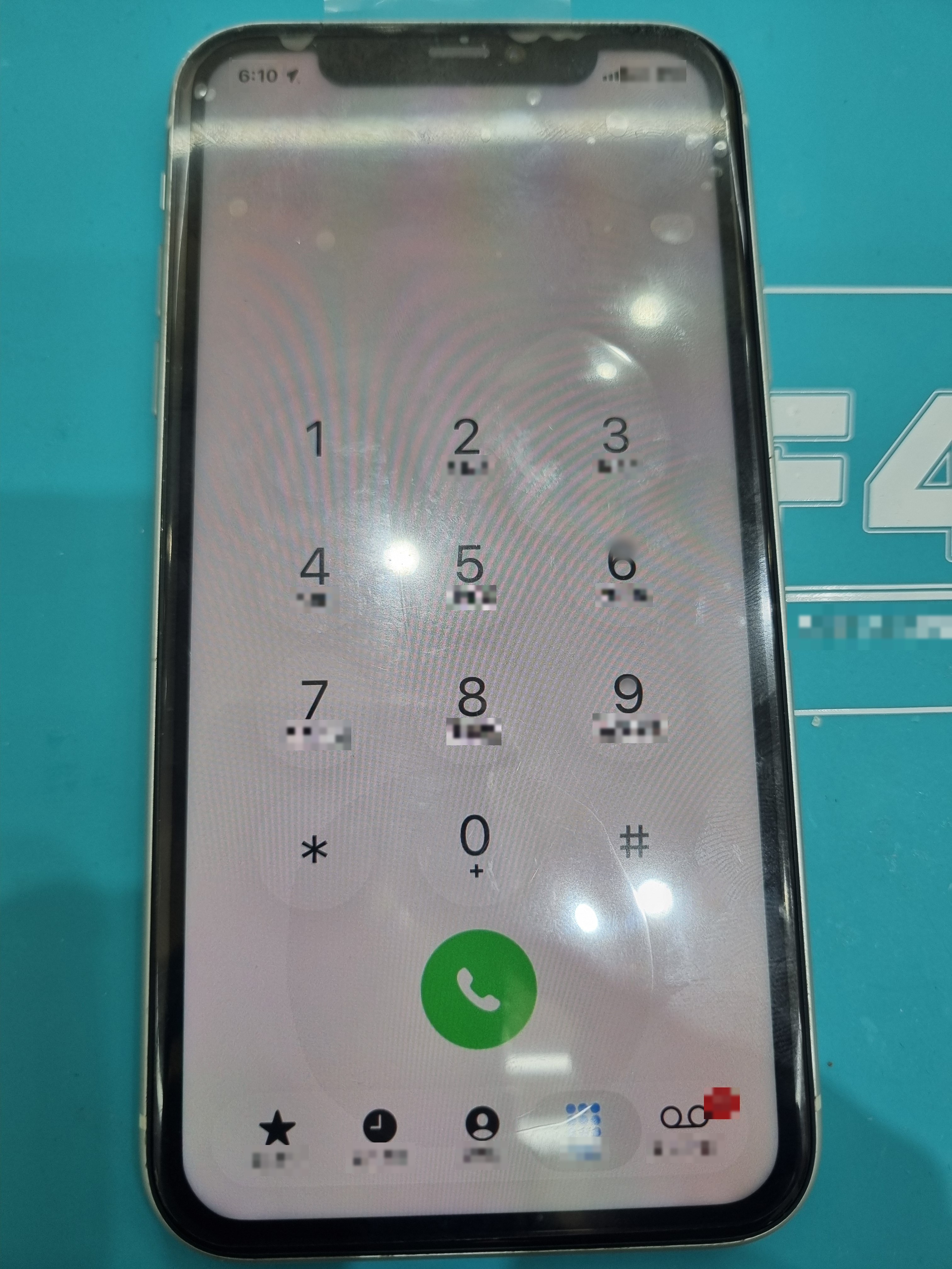 아이폰 iPhone 11 교체 후 작동 화면 정상