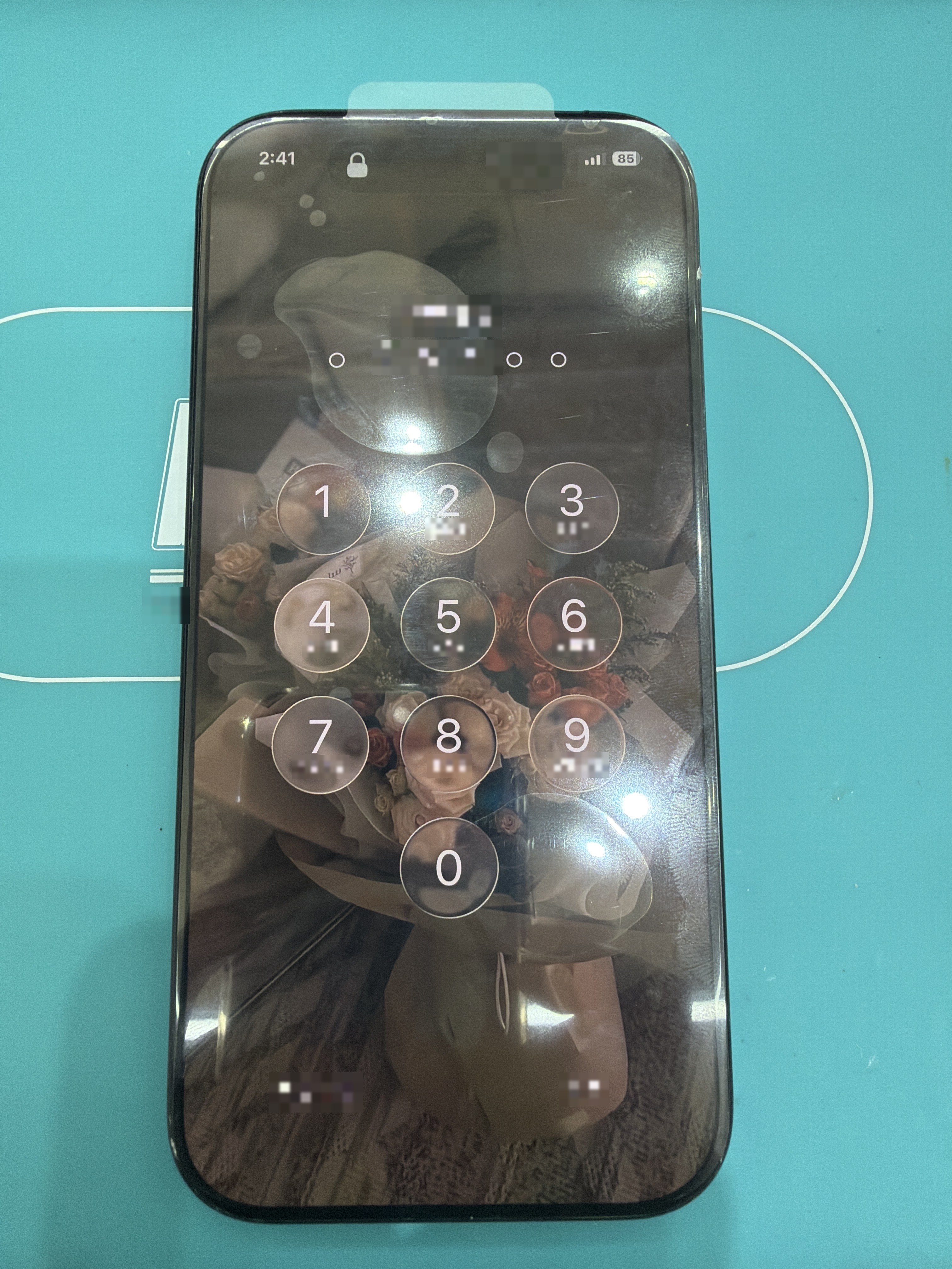 아이폰 16 Pro 교체 후 작동 화면 정상