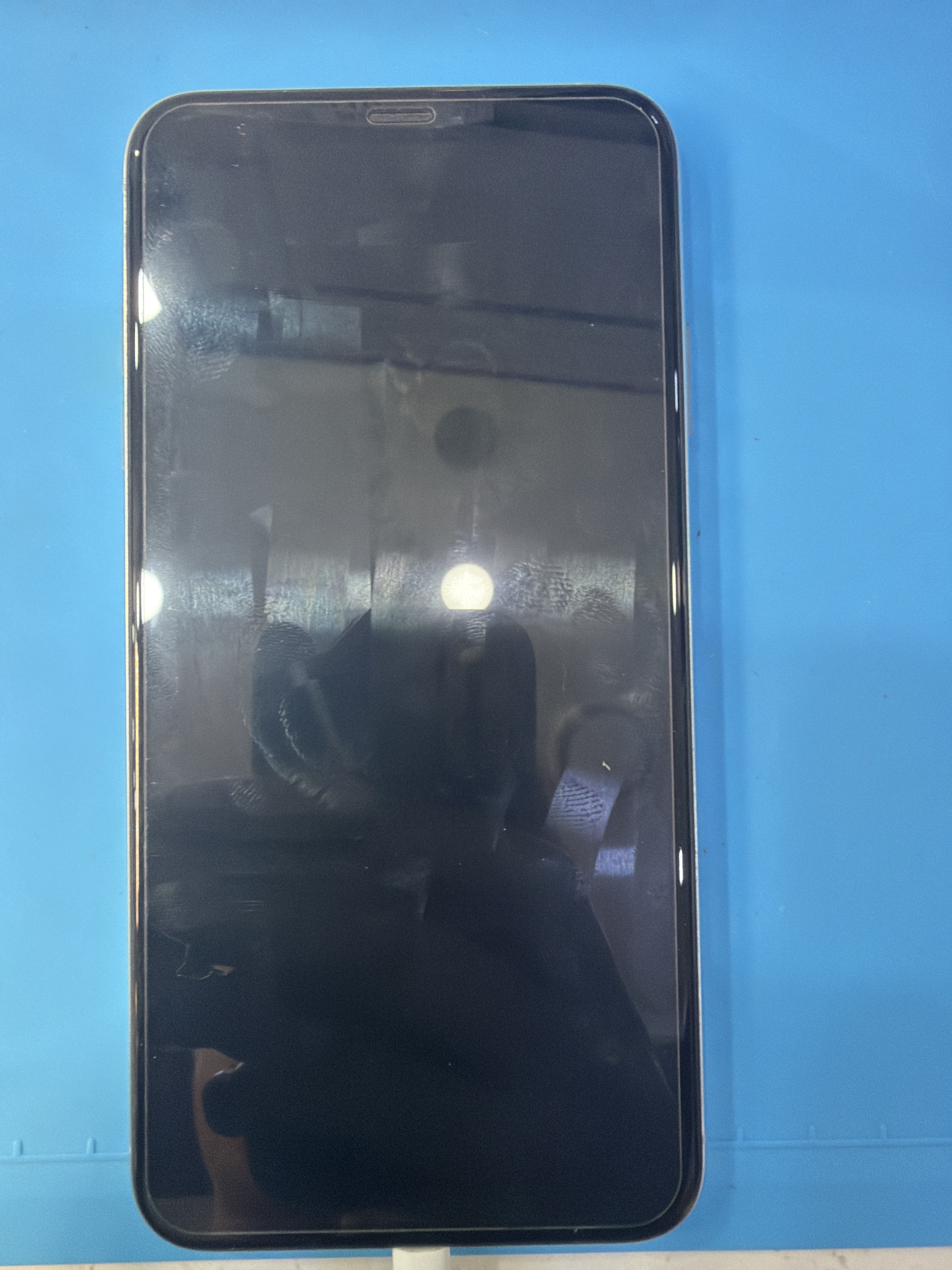 아이폰 XS Max 기존 배터리 성능치 진단 화면