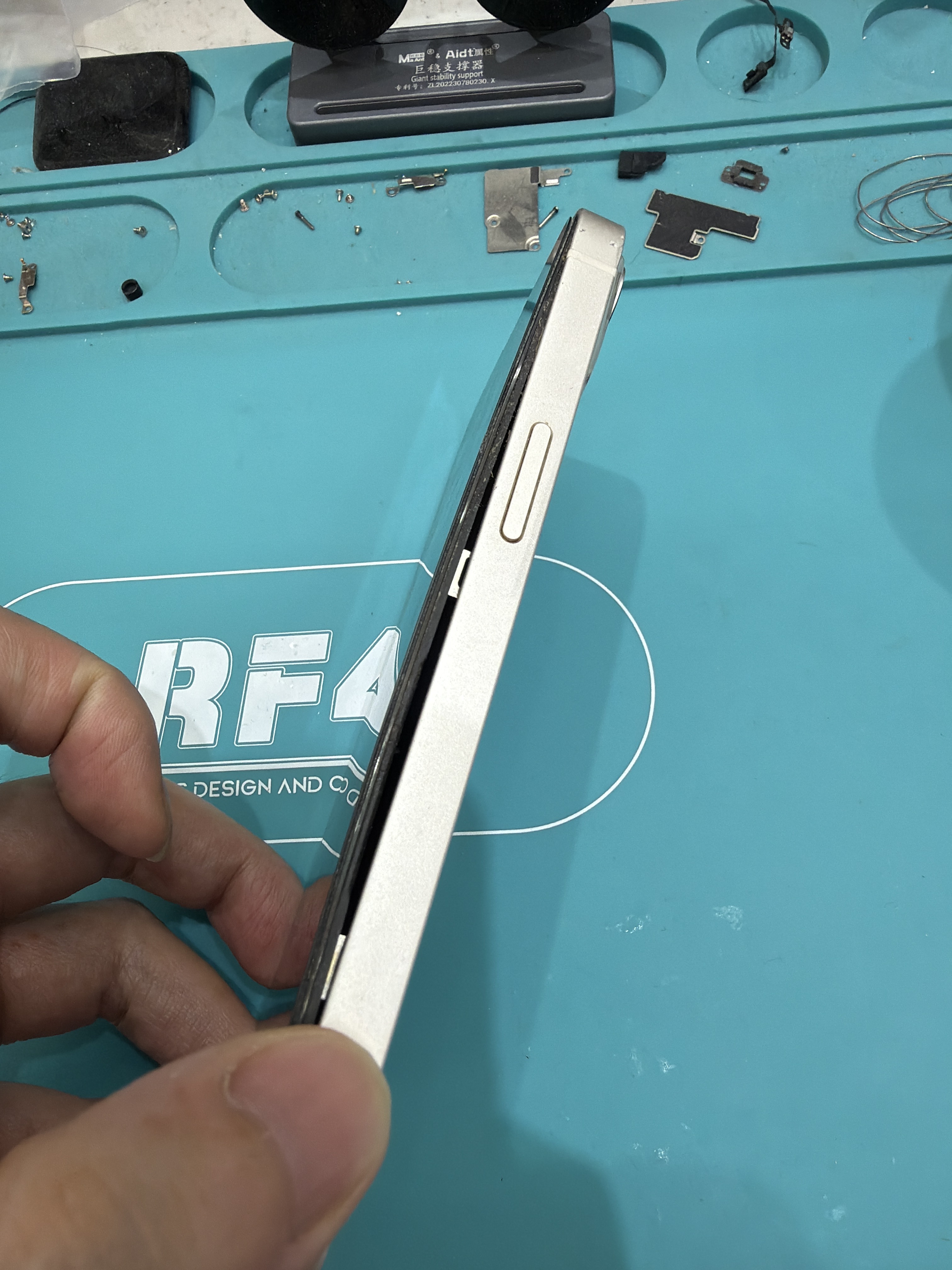 아이폰 iPhone 13 기존 배터리 성능치 진단 화면