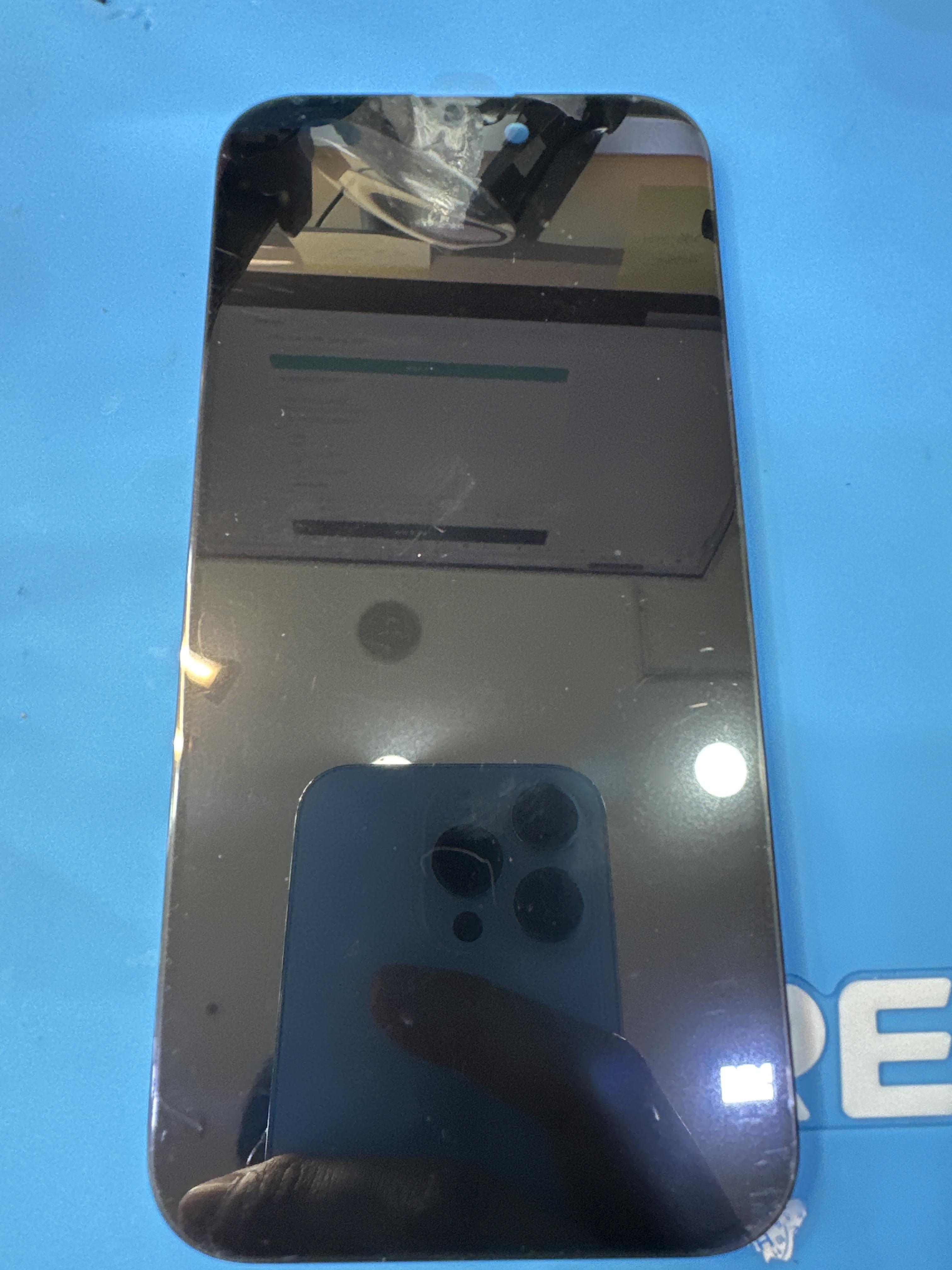 아이폰 15 프로 (iPhone 15 Pro) 액정 수리 후기 교체 부품 — 매장 검수 완료 부품