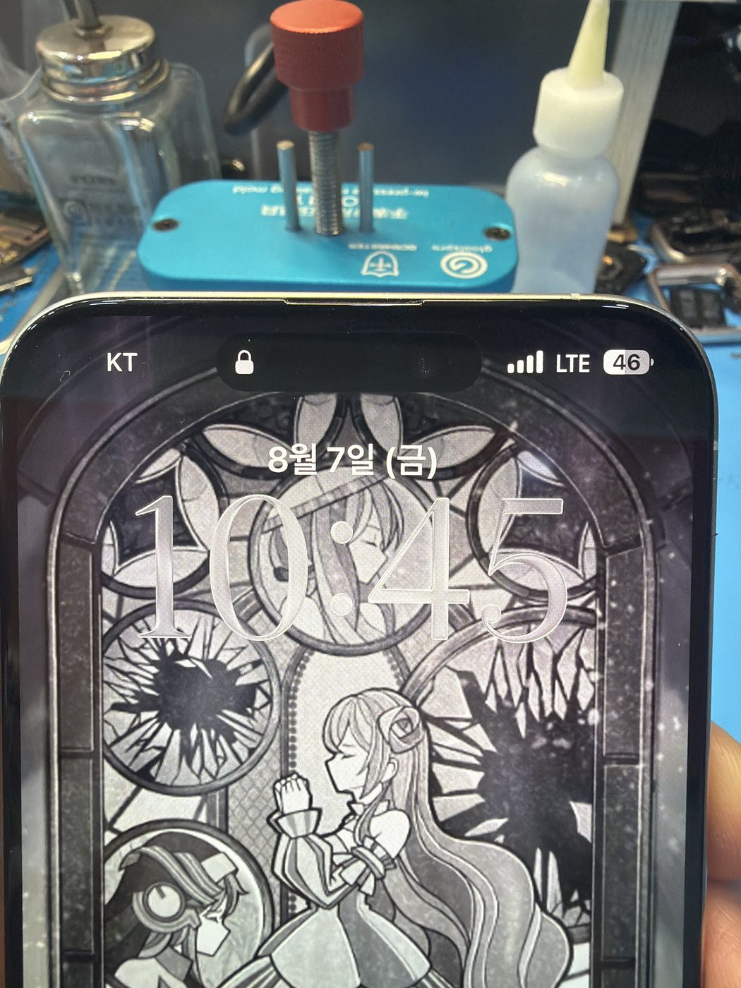 아이폰 15 Pro Max 수리 완료 사진
