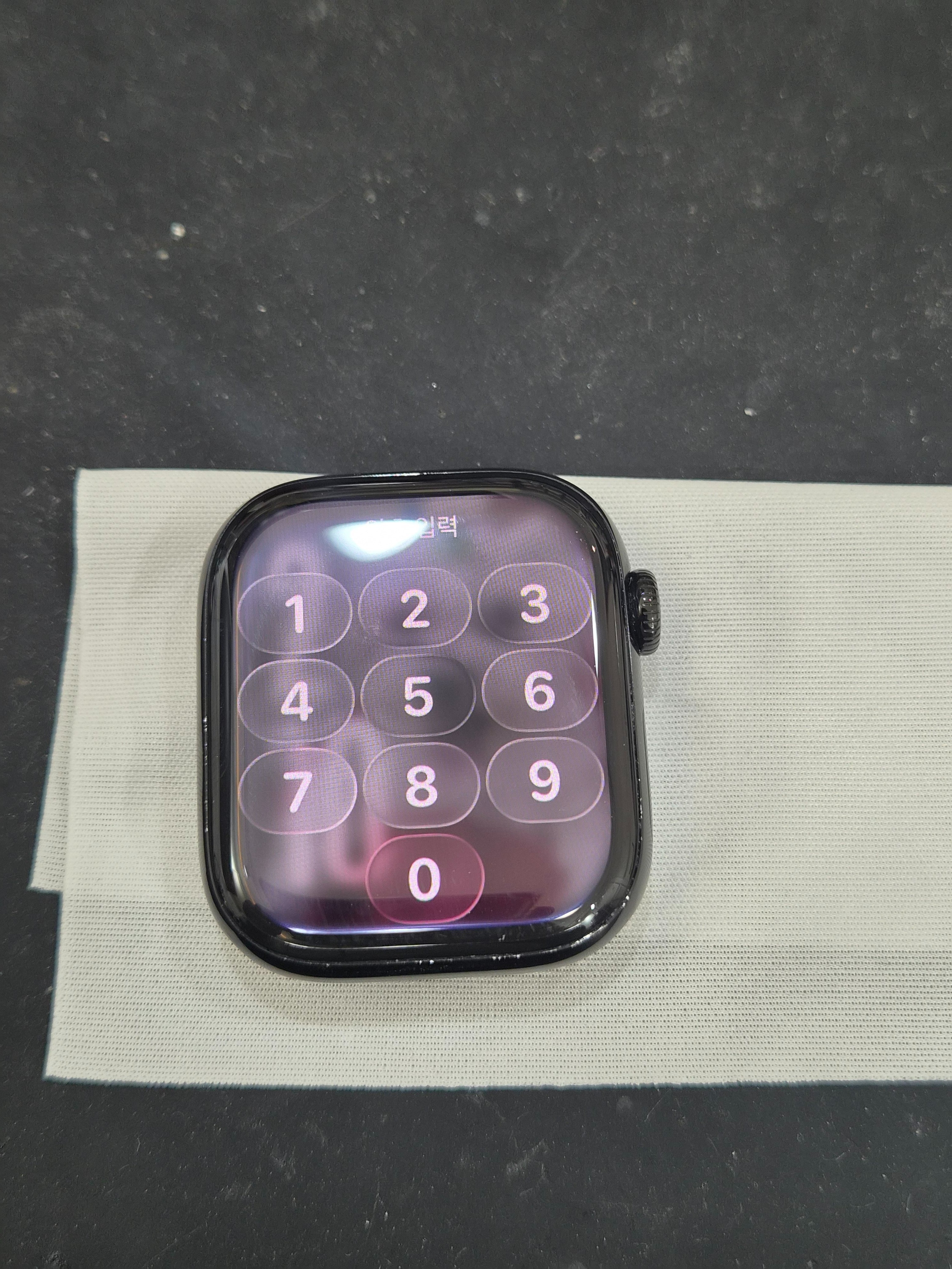 애플워치 Apple Watch Series 10 (42mm) 교체 후 작동 화면 정상