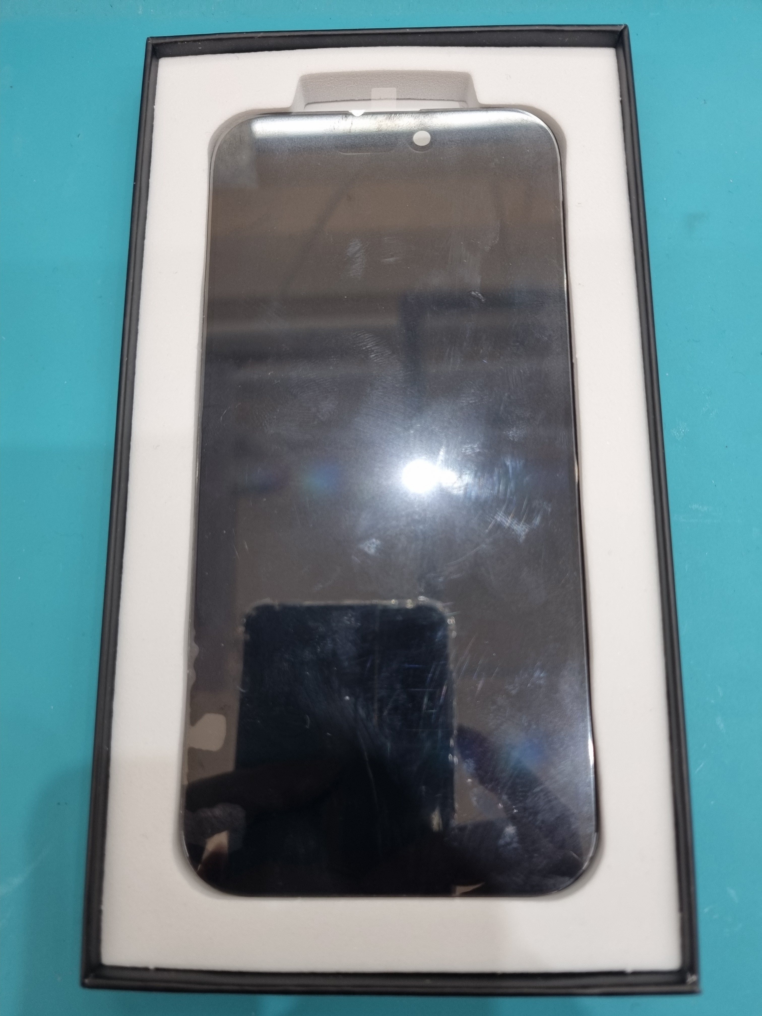 아이폰 15 프로 (iPhone 15 Pro) 액정 수리 후기 교체 부품 — 매장 검수 완료 부품