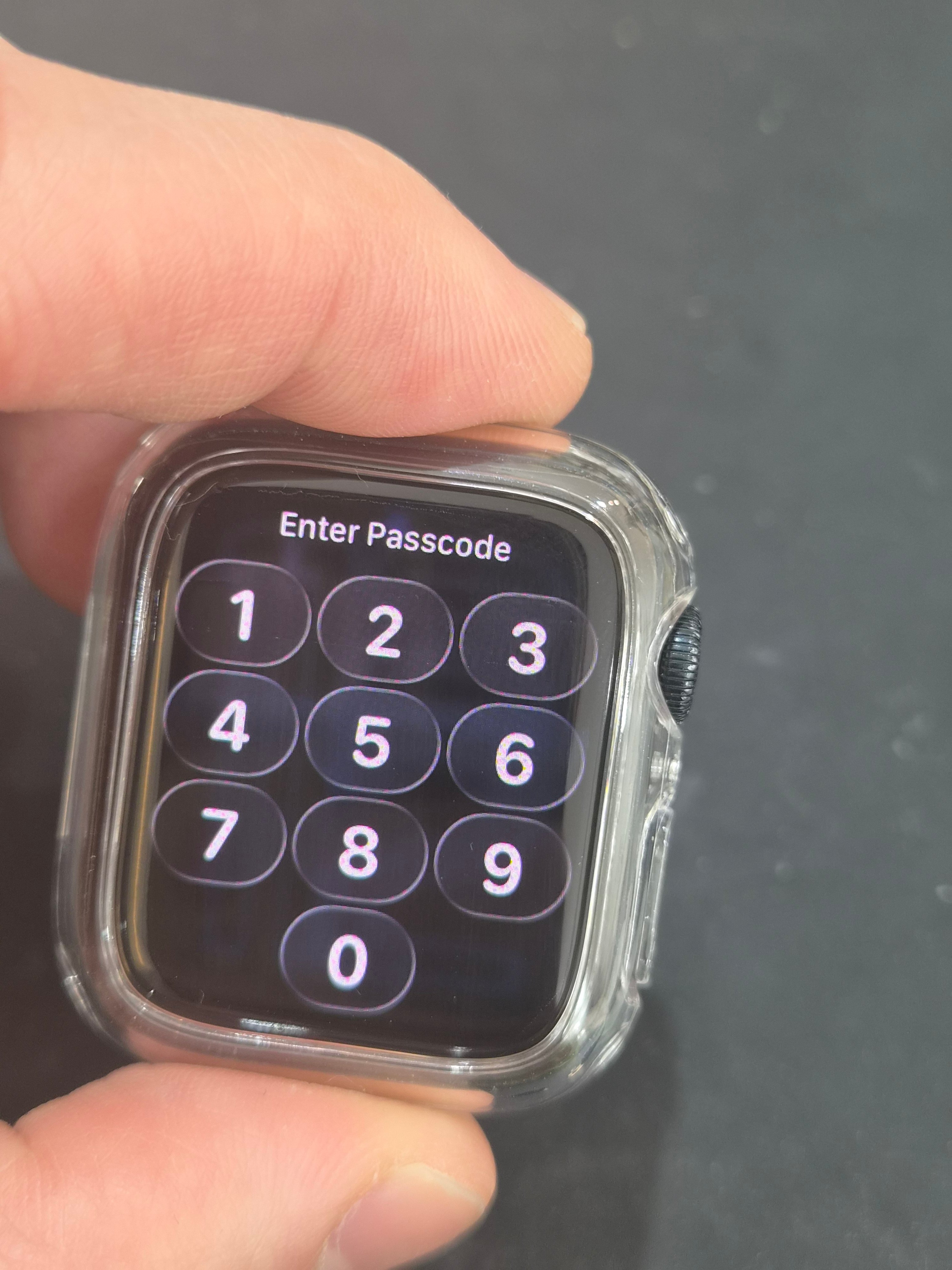 애플워치 Apple Watch SE (2세대) 교체 후 작동 화면 정상