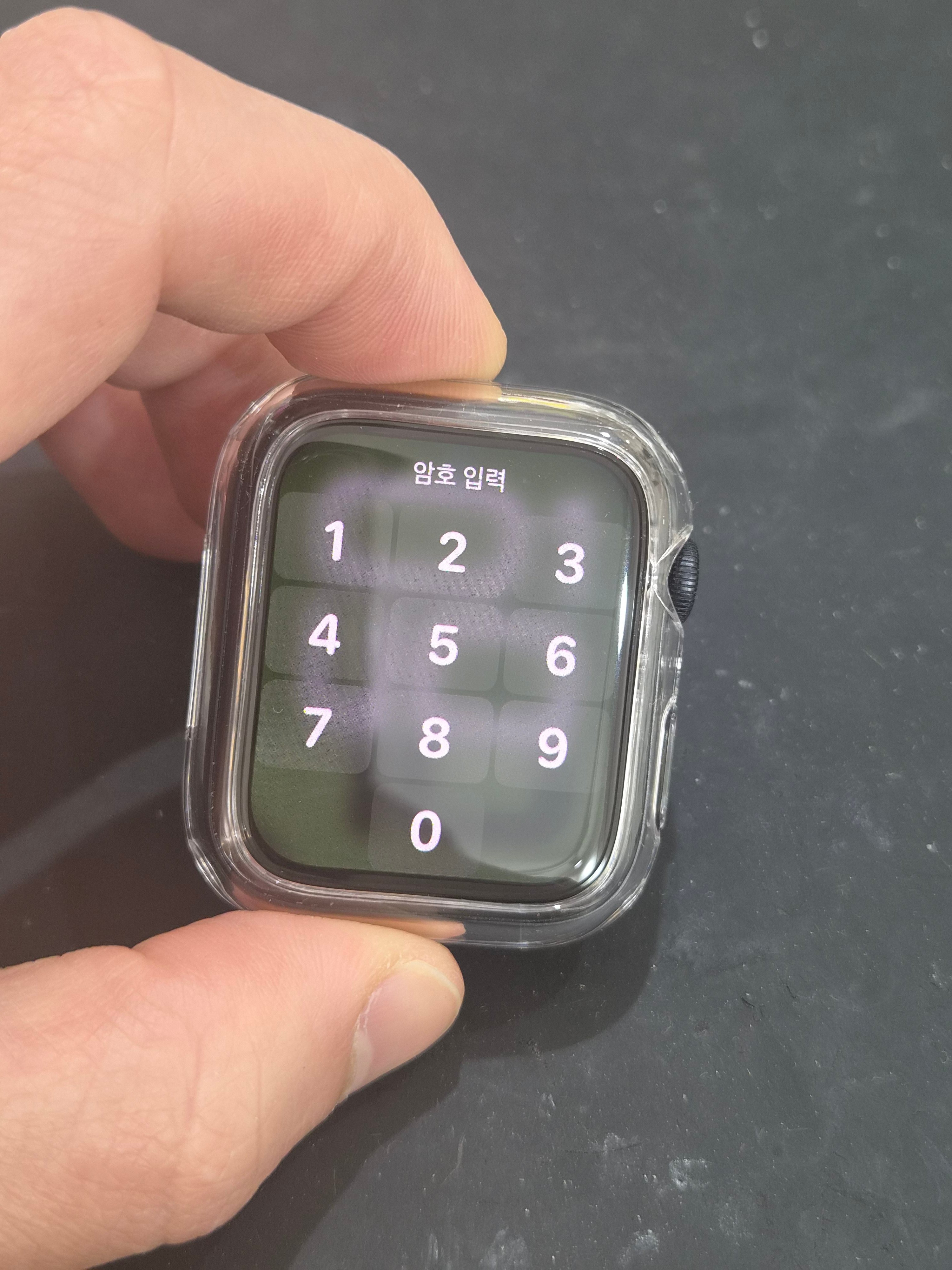 애플워치 Apple Watch SE (2세대) 교체 후 작동 화면 정상